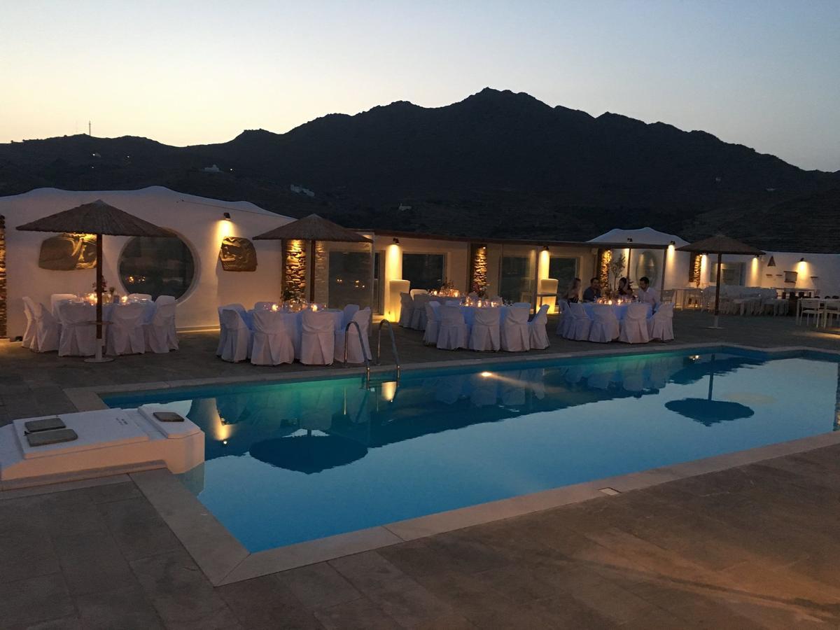 Glafki Hotel Tinos Pánormos Dış mekan fotoğraf